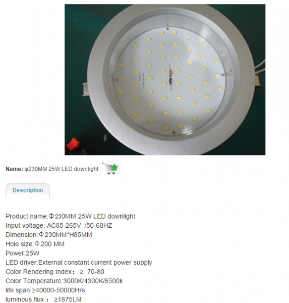 LED DownLighters