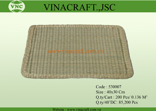 Plain Square Seagrass Door Mat