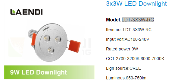 LED DownLighters