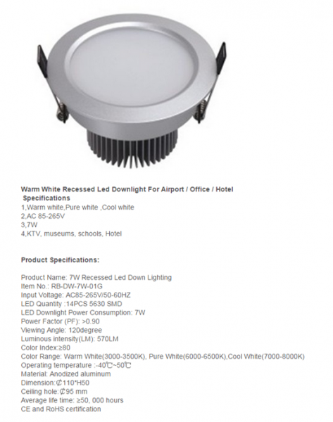 LED DownLighters