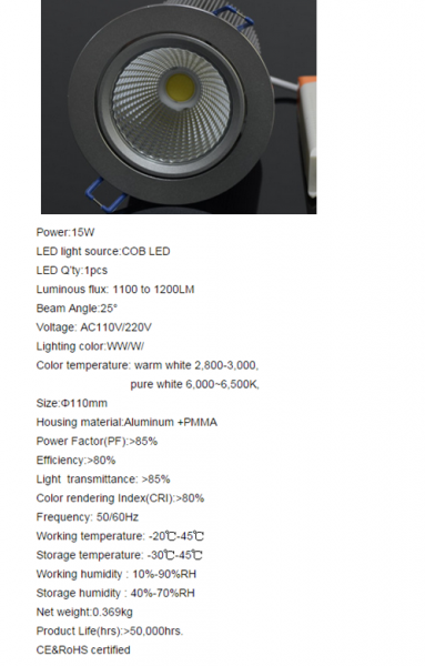 LED DownLighters