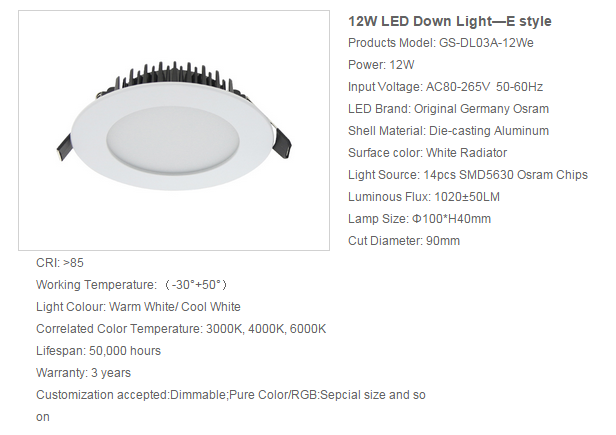 LED DownLighters