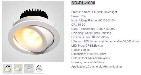 LED DownLighters