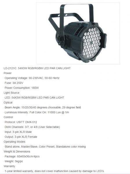 LED Par Light