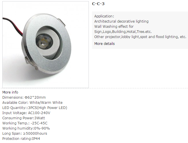 LED DownLighters