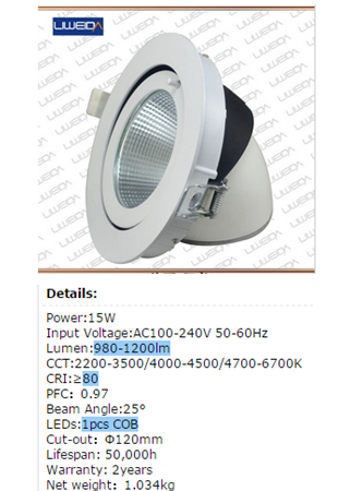 LED DownLighters