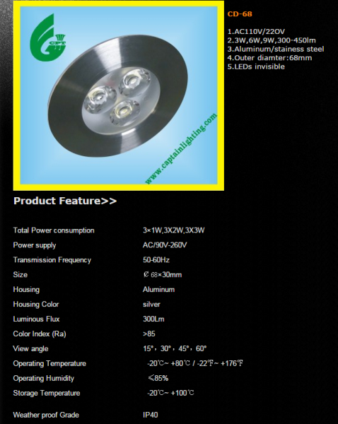 LED DownLighters