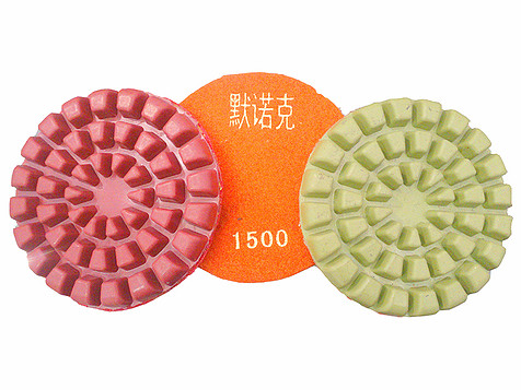 Diamond wet polishing pad