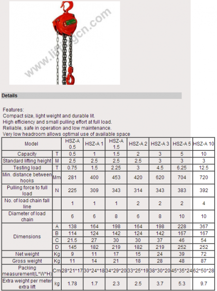 Lifting Hoist