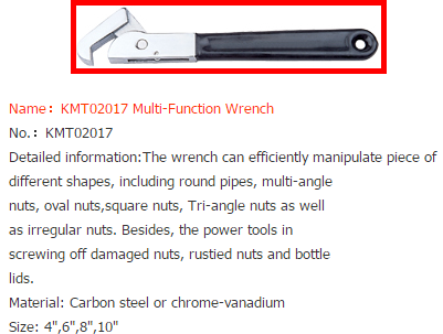 Hand Wrench