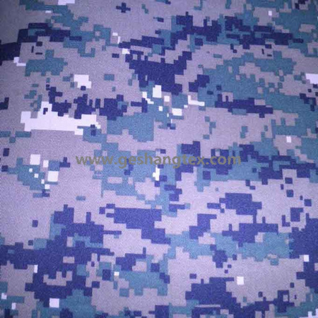 Camo printing spandex fabric