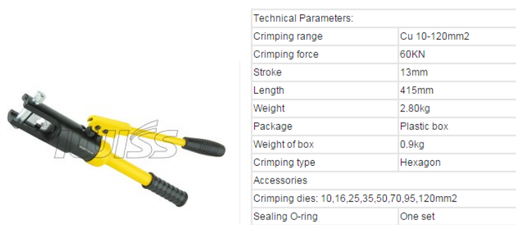 Hydraulic Crimping Tool