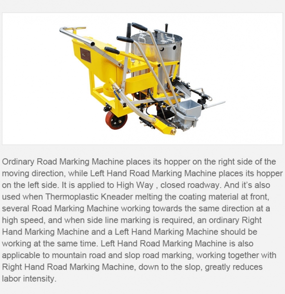 Left-hang Road Marking Machine