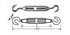 Turnbuckle Hook