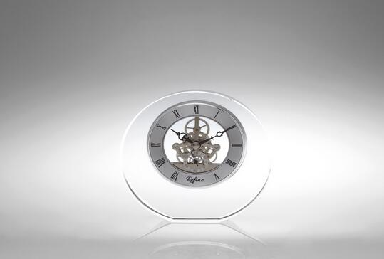 Crystal Skeleton Clock