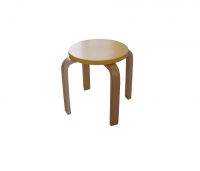 Yellow S stool