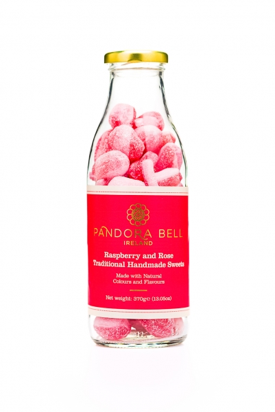 Handmade Sweets, Raspberry & Rose, 370g