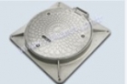 Circular Cover Square Frame Manhole Cover