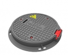 Ductile Iron Heavy Duty Manhole Cover Set Non Ventilated Ø 810, D400