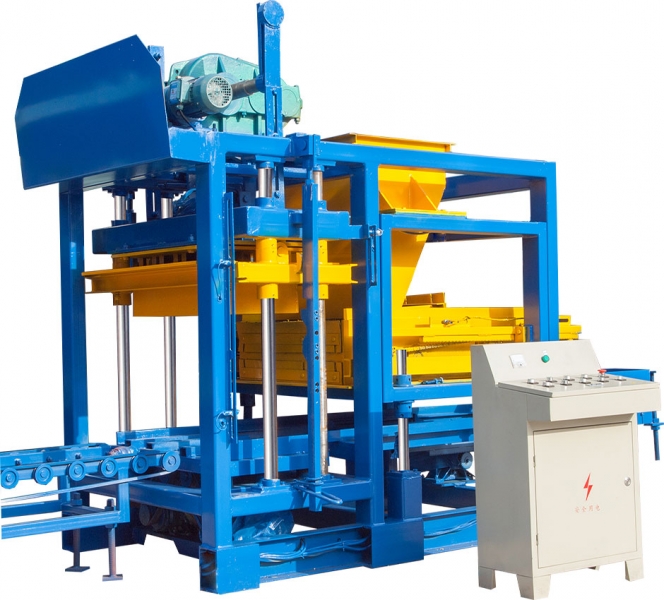 Concrete Semi-automatic Block Making Machine