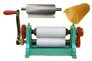 Beeswax Foundation Machine