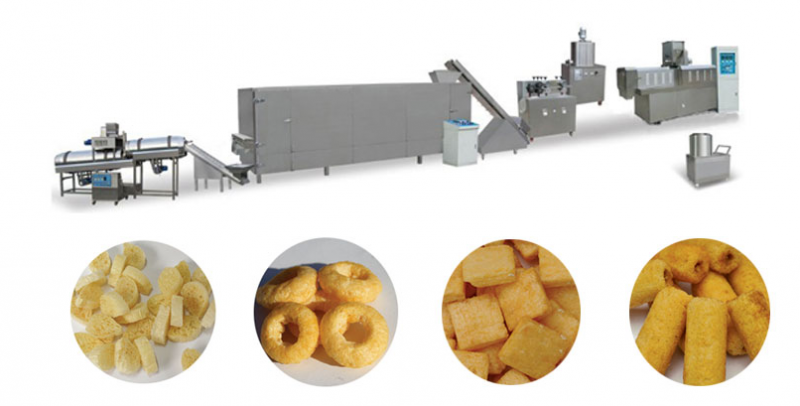 puffed snacks production line