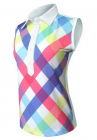 Sleeveless golf shirt