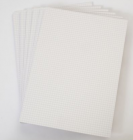 OFFICE WHITE A4 MEMO PADS (QUADRILLE)