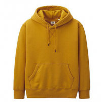 Yellow pollover girl hoody wholesale