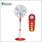 Smart red stand fan