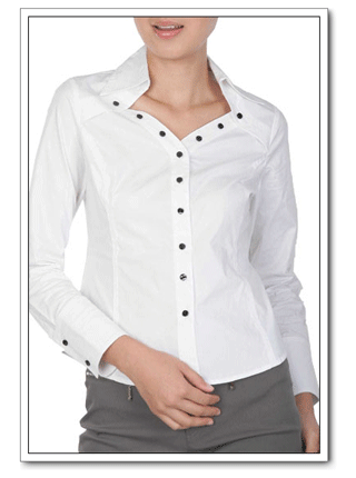 Lady's Shirt-OL D7635