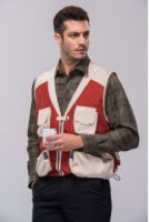 Man's fishing vest OBSM-0519