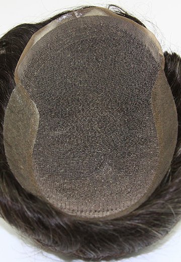 Gray hair toupee for men