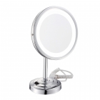 LED table model mirror