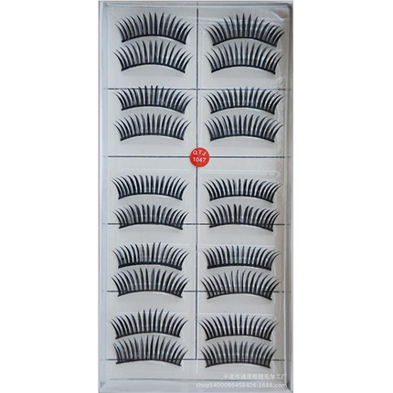 10 pair false eyelash