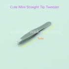 Straight Tip Stainless Steel Tweezers