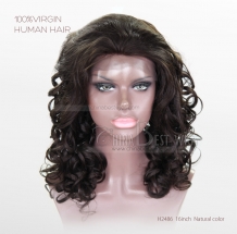 Full Lace Wig High Density 16inch Nall Wave