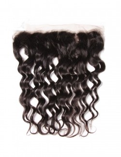 Brazilian Human Hair 13x4 Free Part Water Wave Lace Frontal