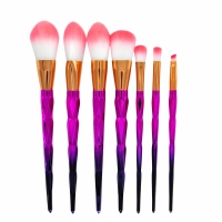 7 PCS Gradual Change Of Color Thread Brush