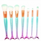 7 Pcs Mermaid Brush Brush