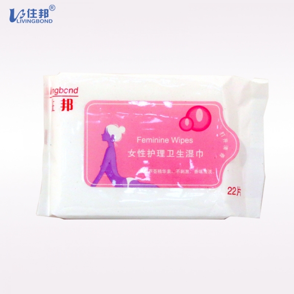 22pcs feminine wet wipes