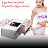 10 paddles 650nm Lipo laser slimming machine with 80 diodes