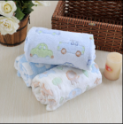 cute design printed super soft fleece baby blanket