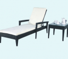 Wicker sun lounger （CH-CL006）