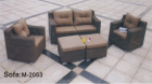 rattan sofa (M-2053)