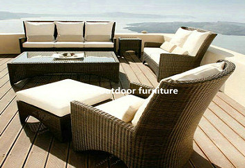 rattan sofa-PF-5025