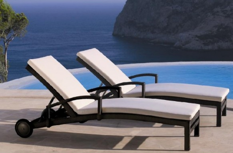 Rattan Beach Bed (GZP-012)