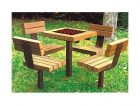 Park Wood Table and Chair (BH15002)