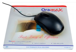 Computer mouse pad