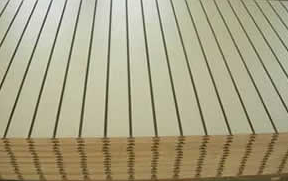 Slotted MDF